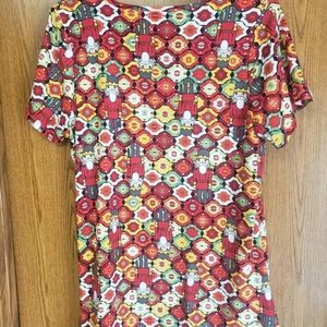 LuLaRoe Classic T Shirt Women Christmas Nutcracker Sz S